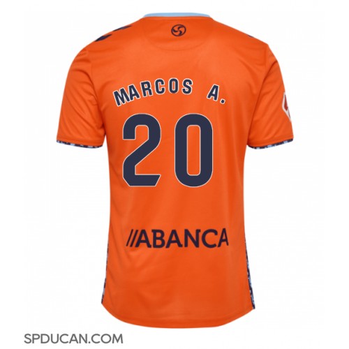 Muški Nogometni Dres Celta Vigo Marcos Alonso #20 Rezervni 2024-25 Kratak Rukav